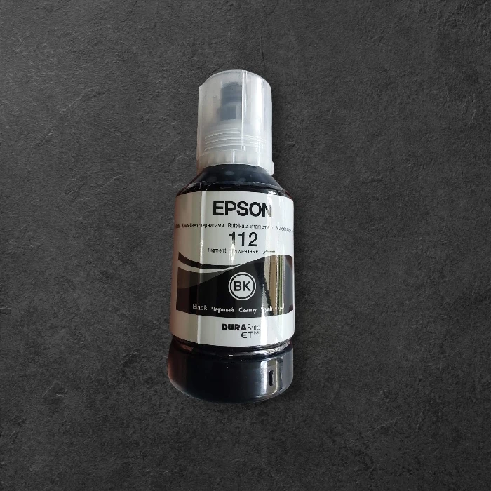 Polnjenje flaške za Epson 112 Black 190mL (C13T06C14A), C13T06C14A,ceneje, ugodno, prihranek, lokalno, ljubljana, Epson 112, polnjenje flaške Epson, črnilo brez siloksanov, raztopinsko črnilo, podaljšanje življenjske dobe tiskalne glave, Epson EcoTank L15150